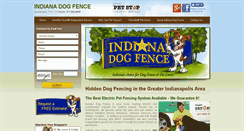 Desktop Screenshot of indianadogfence.com